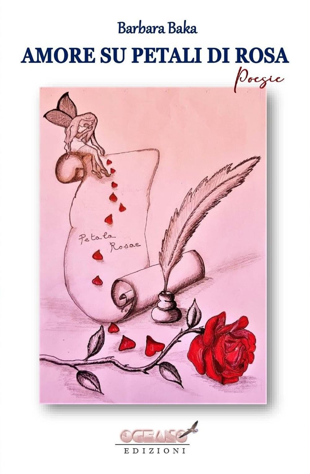 Amore su petali di rosa