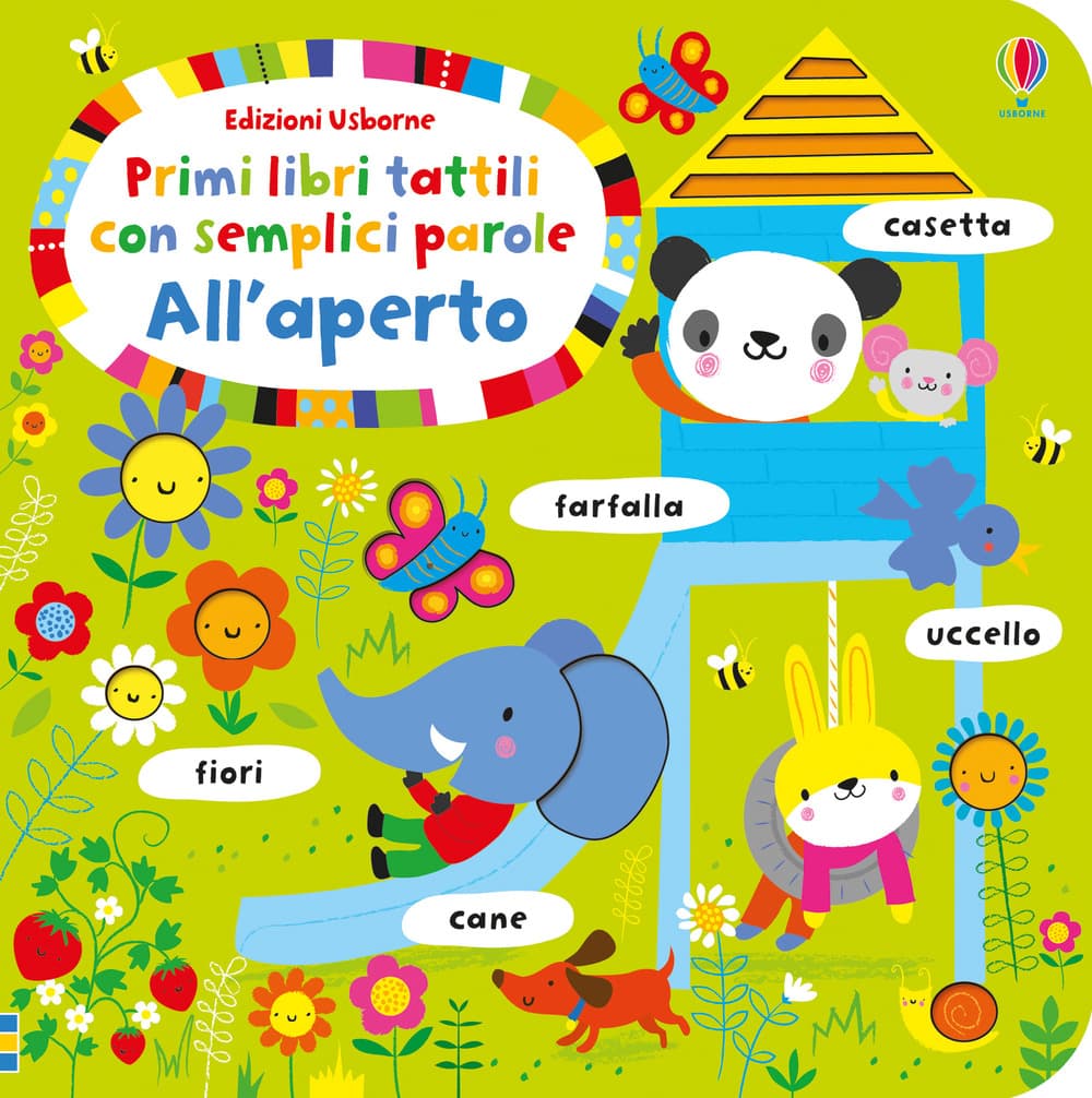 All'aperto. Primi libri tattili con semplici parole