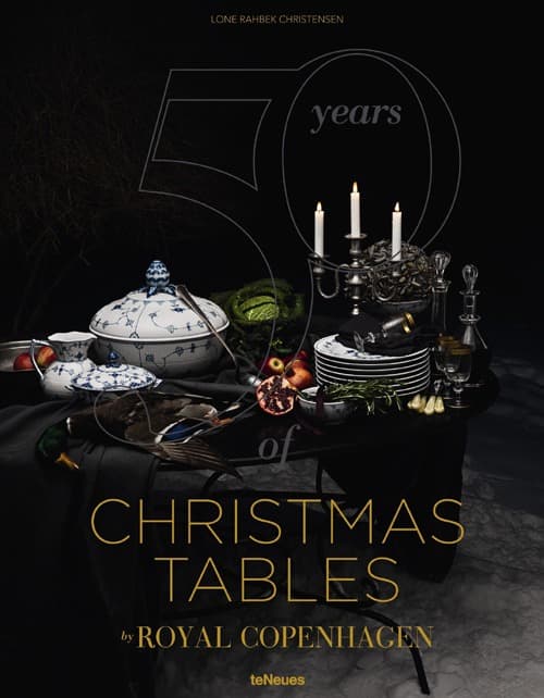 50 years of Christmas tables by Royal Copenhagen