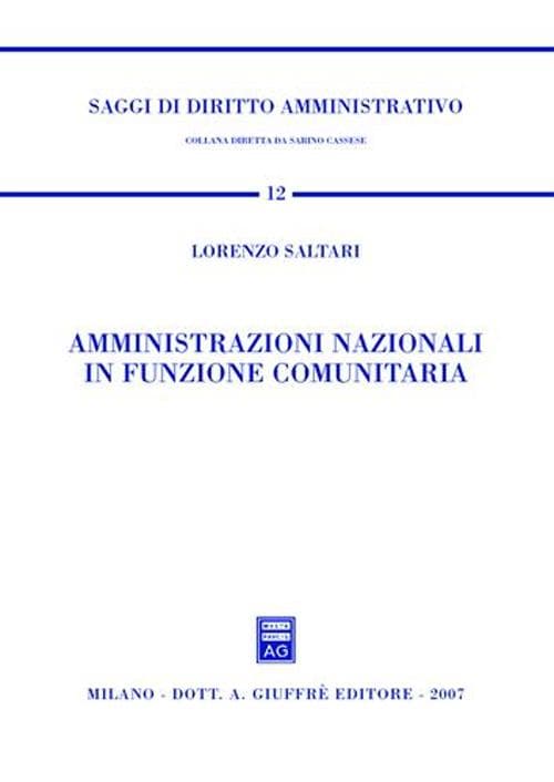 Amministrazioni nazionali in funzione comunitaria