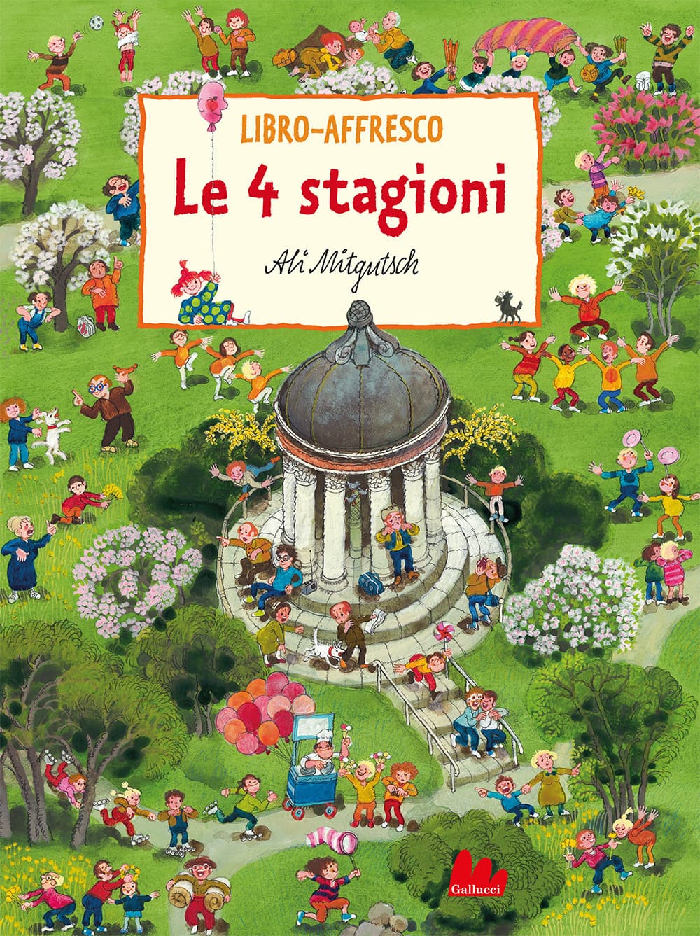 4 stagioni. Libro-affresco