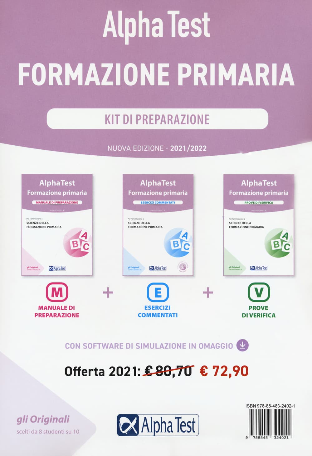 Alpha Test. Formazione primaria. Kit di preparazione