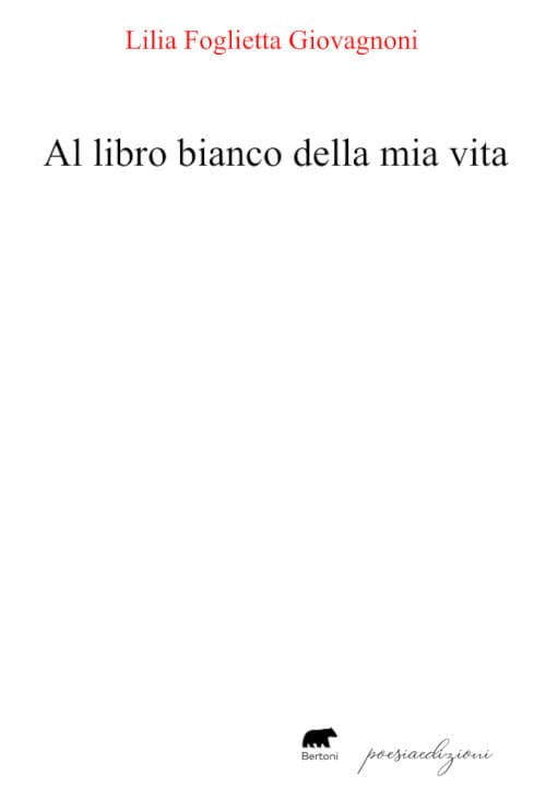 Al libro bianco della mia vita
