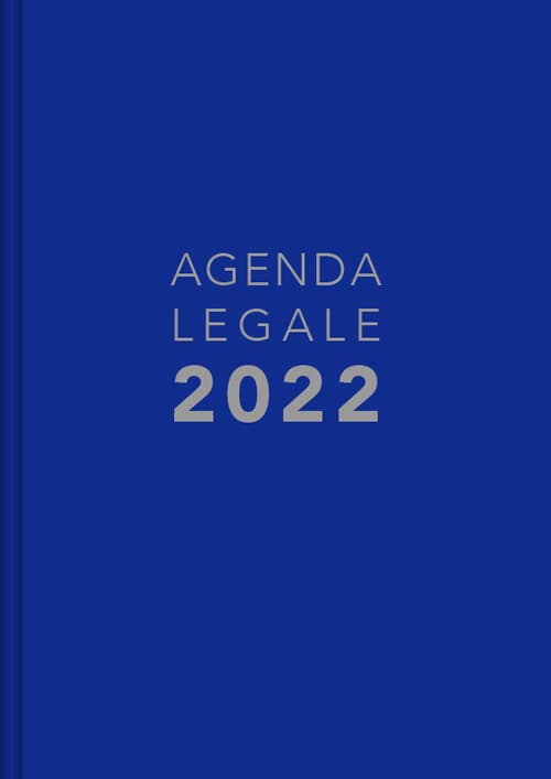 Agenda legale 2022. Ediz. blu
