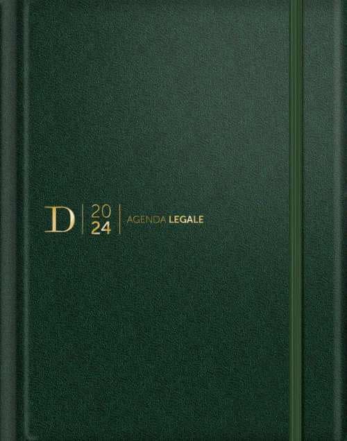 Agenda legale d'udienza 2024. Ediz. verde