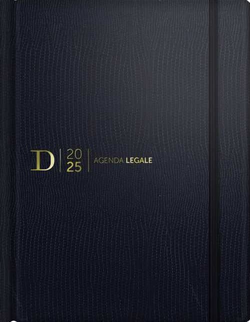 Agenda legale 2025. Ediz. blu
