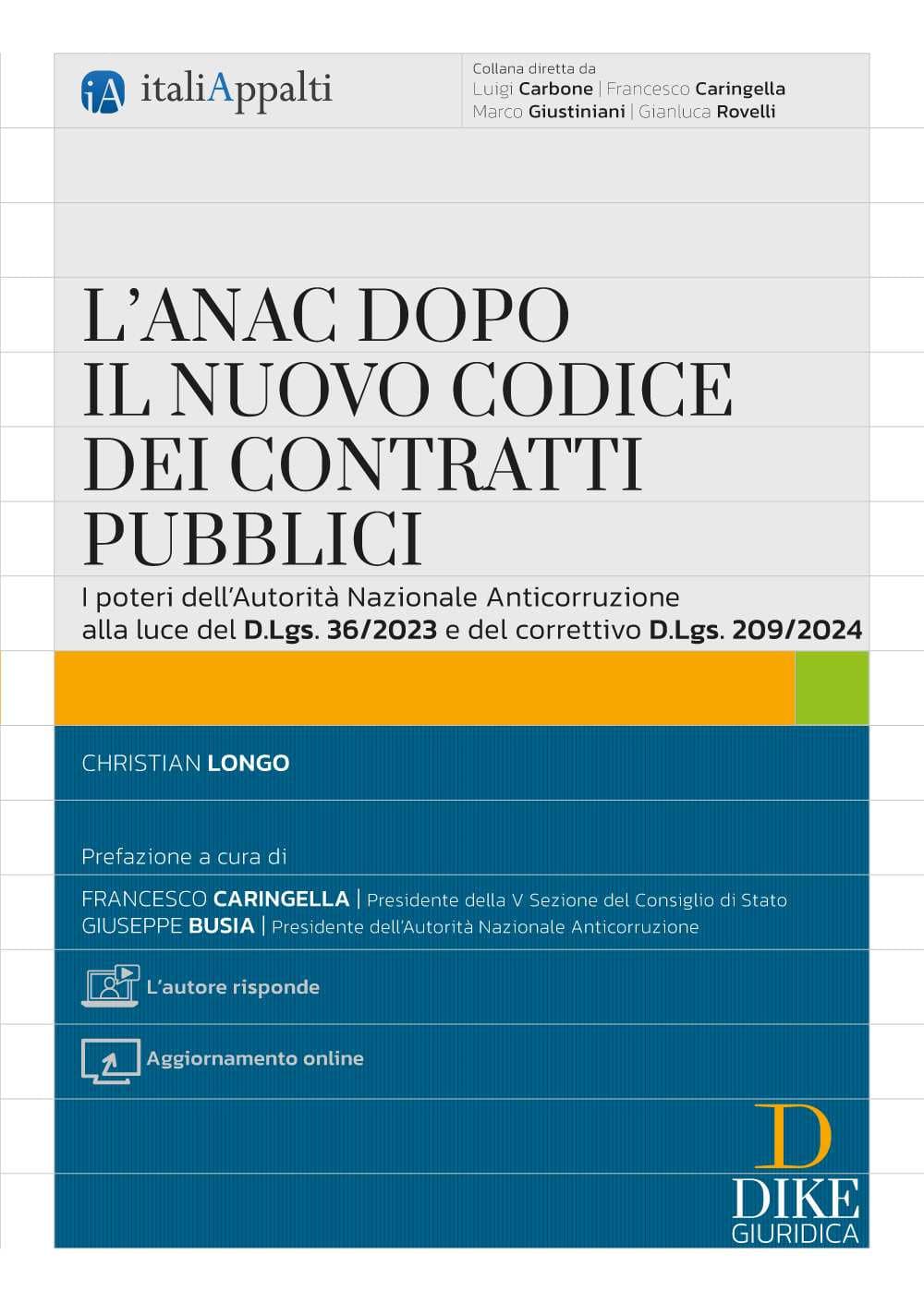 ANAC dopo il nuovo codice dei contratti pubblici