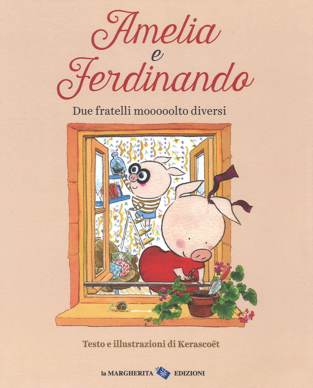 Amelia e Ferdinando. Due fratelli mooooolto diversi
