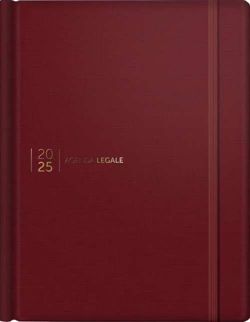 Agenda legale 2025. Ediz. cherry red