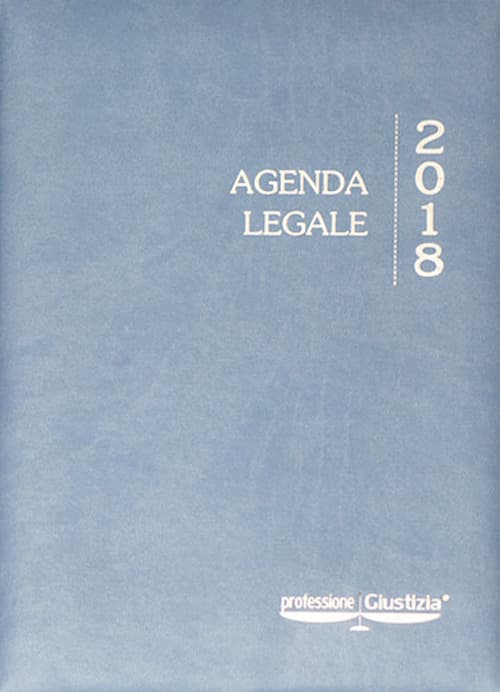 Agenda legale 2018. Evolution Gold. Ediz. blu artico
