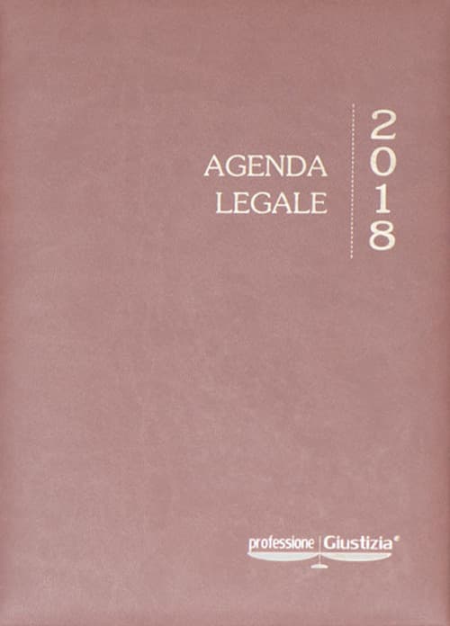 Agenda legale 2018. Evolution. Ediz. rosa antico