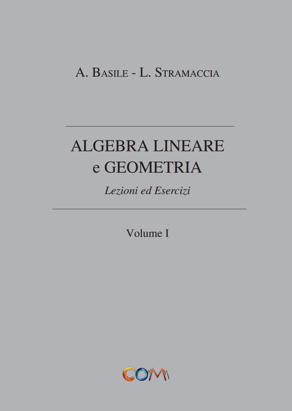 Algebra lineare e geometria