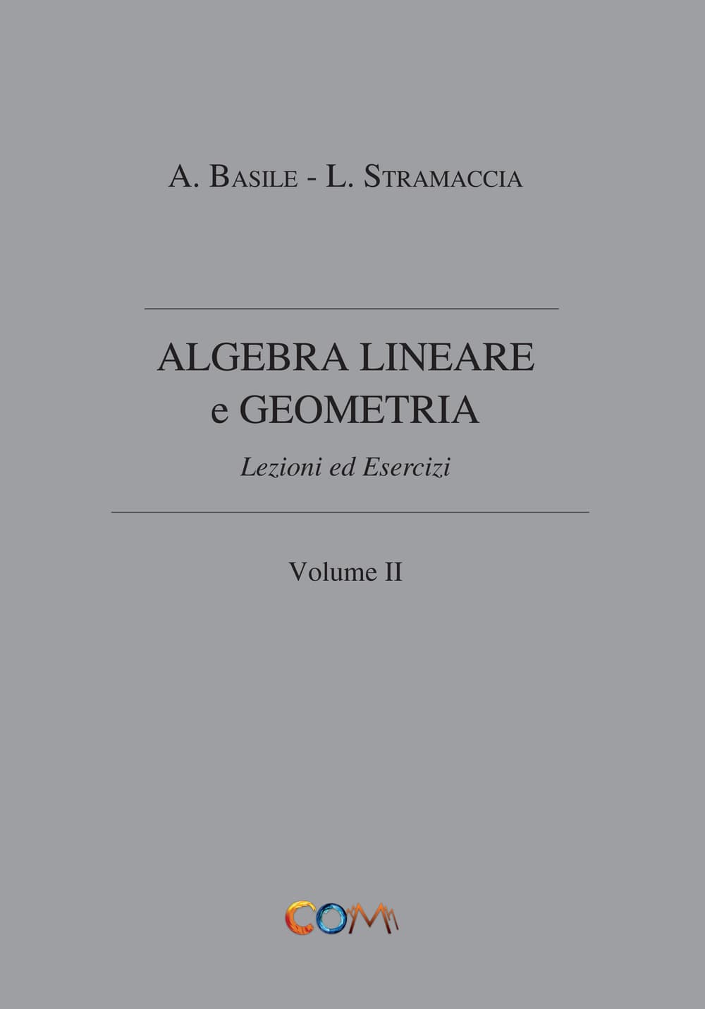 Algebra lineare e geometria