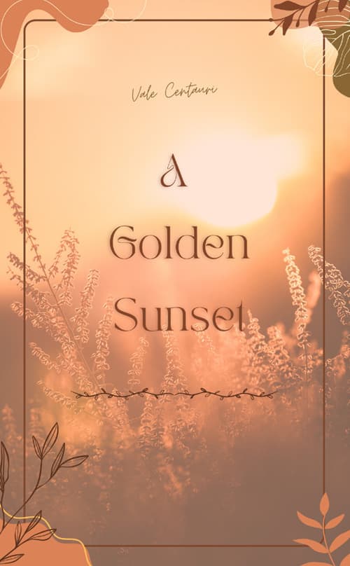 A golden sunset